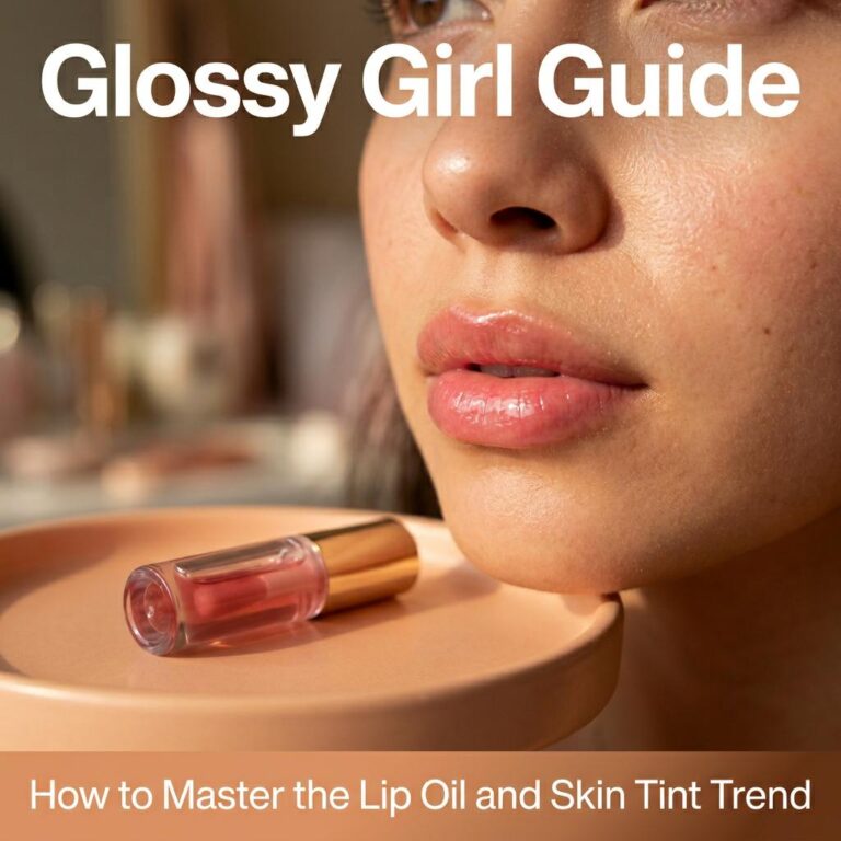 Glossy Girl Guide PDF | Dewy Makeup Routine, Lip Care Tutorial