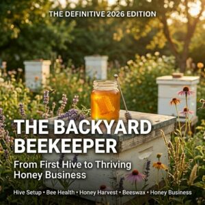 Backyard Beekeeper Guide 2026 – Hive Setup, Bee Health, Honey Harvest