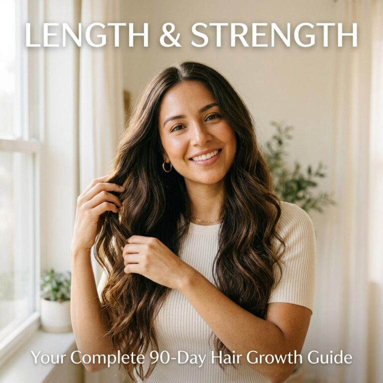 Hair Growth Guide PDF | Length Retention, Scalp Care, Healthy Hair Routine