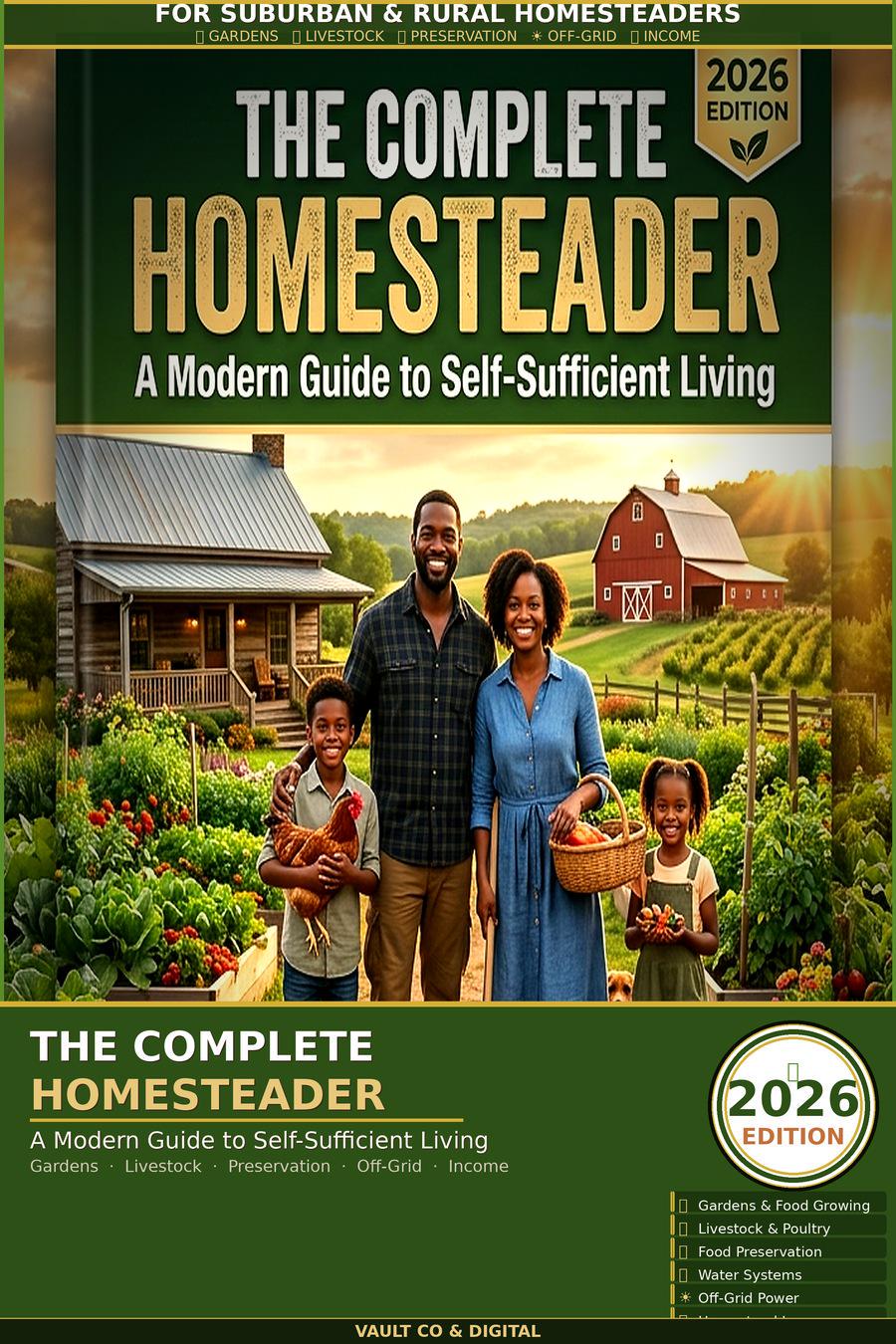 Complete Homesteader 2026: Self-Sufficient Living Guide